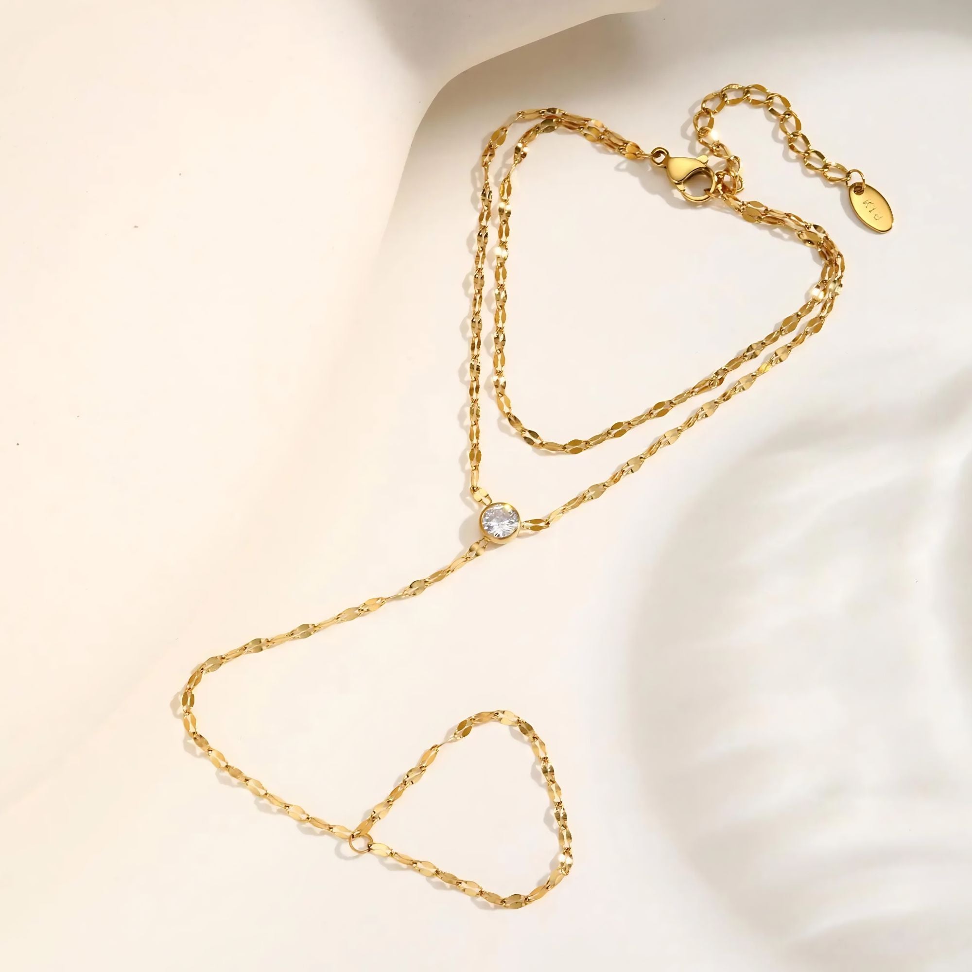 Gold Hand Chain Bracelet Premium