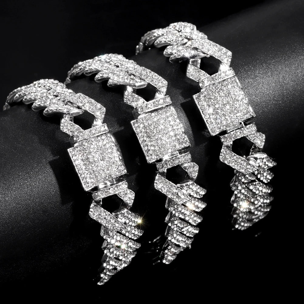 Premium Cuban Ice Bracelet