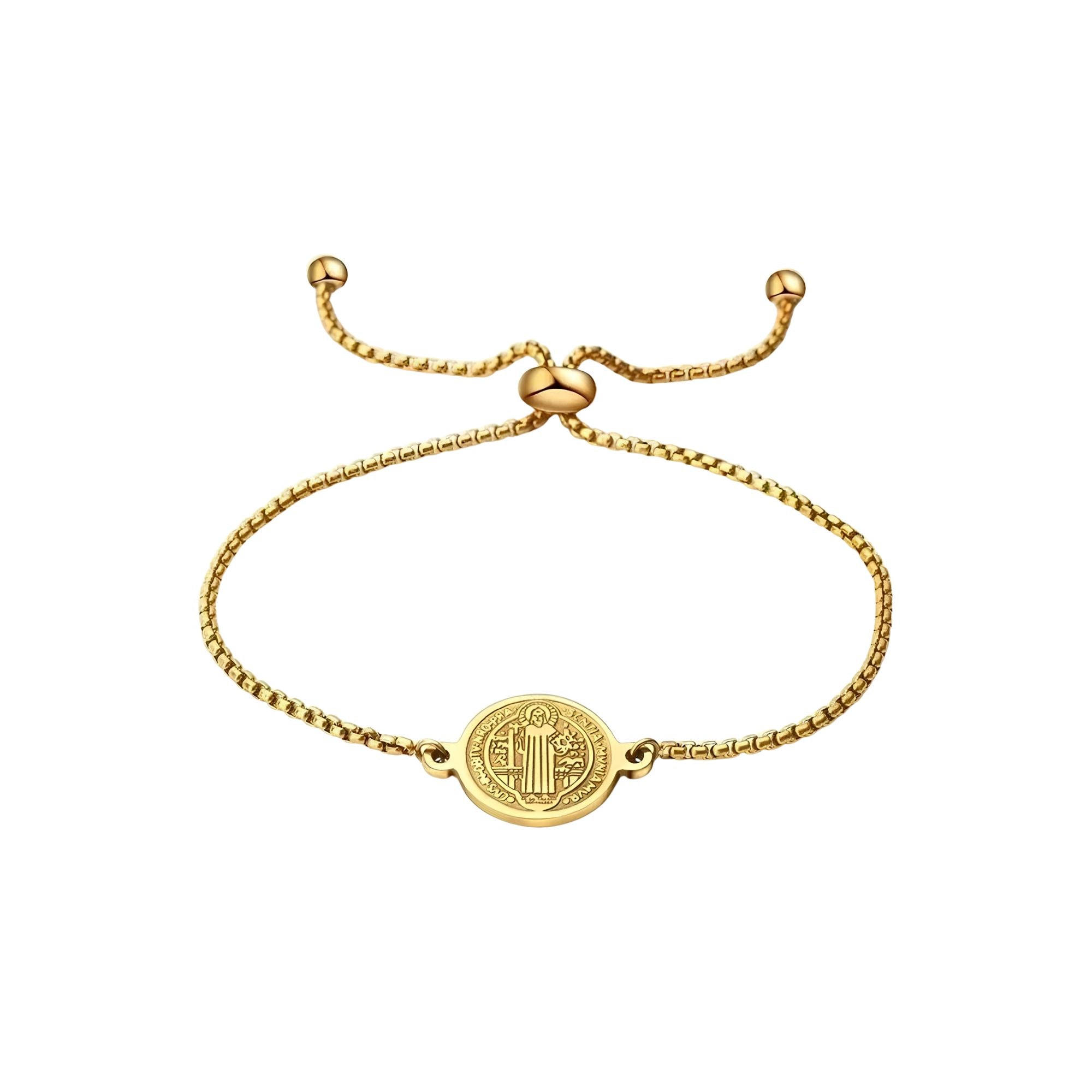 St. Benedict Executive Men's Bracelet – Stainless Steel