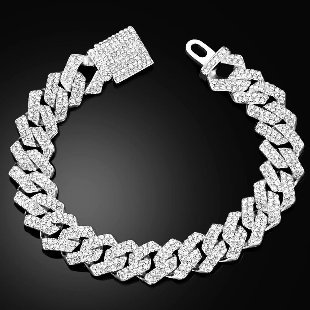 Premium Cuban Ice Bracelet