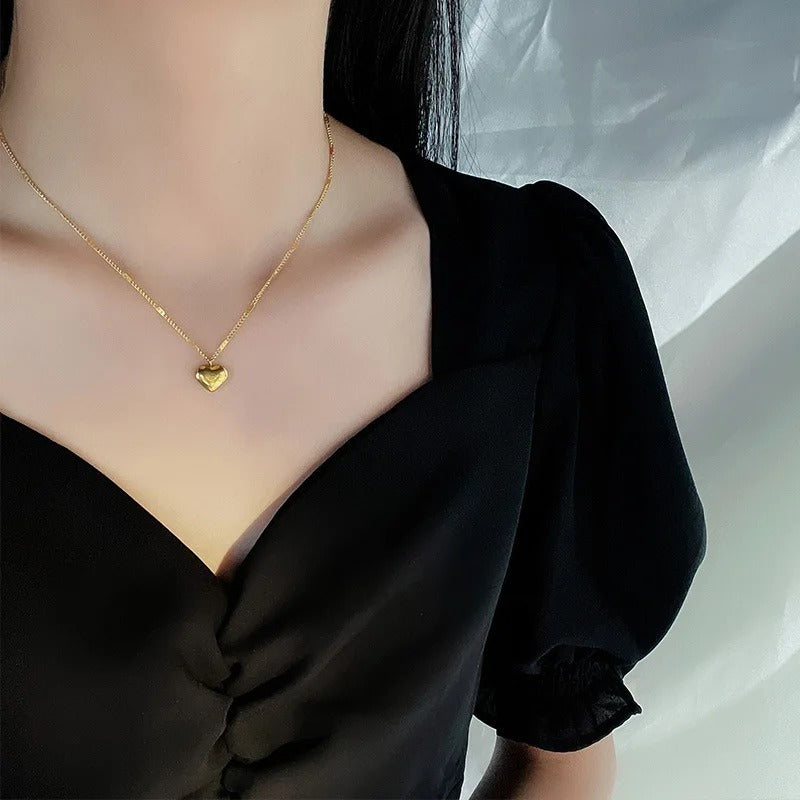 The Love Heart Pendant Necklace