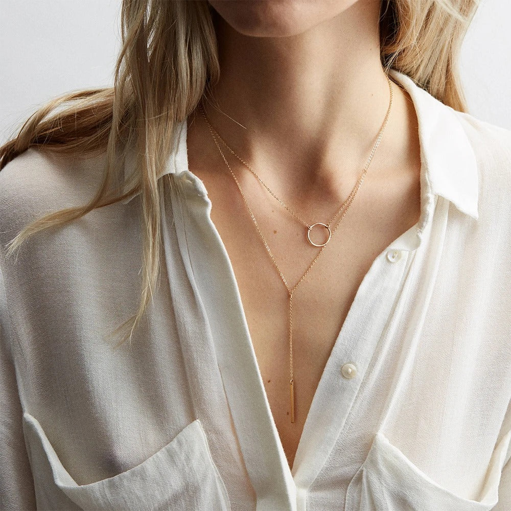The Infra Lariat Necklace