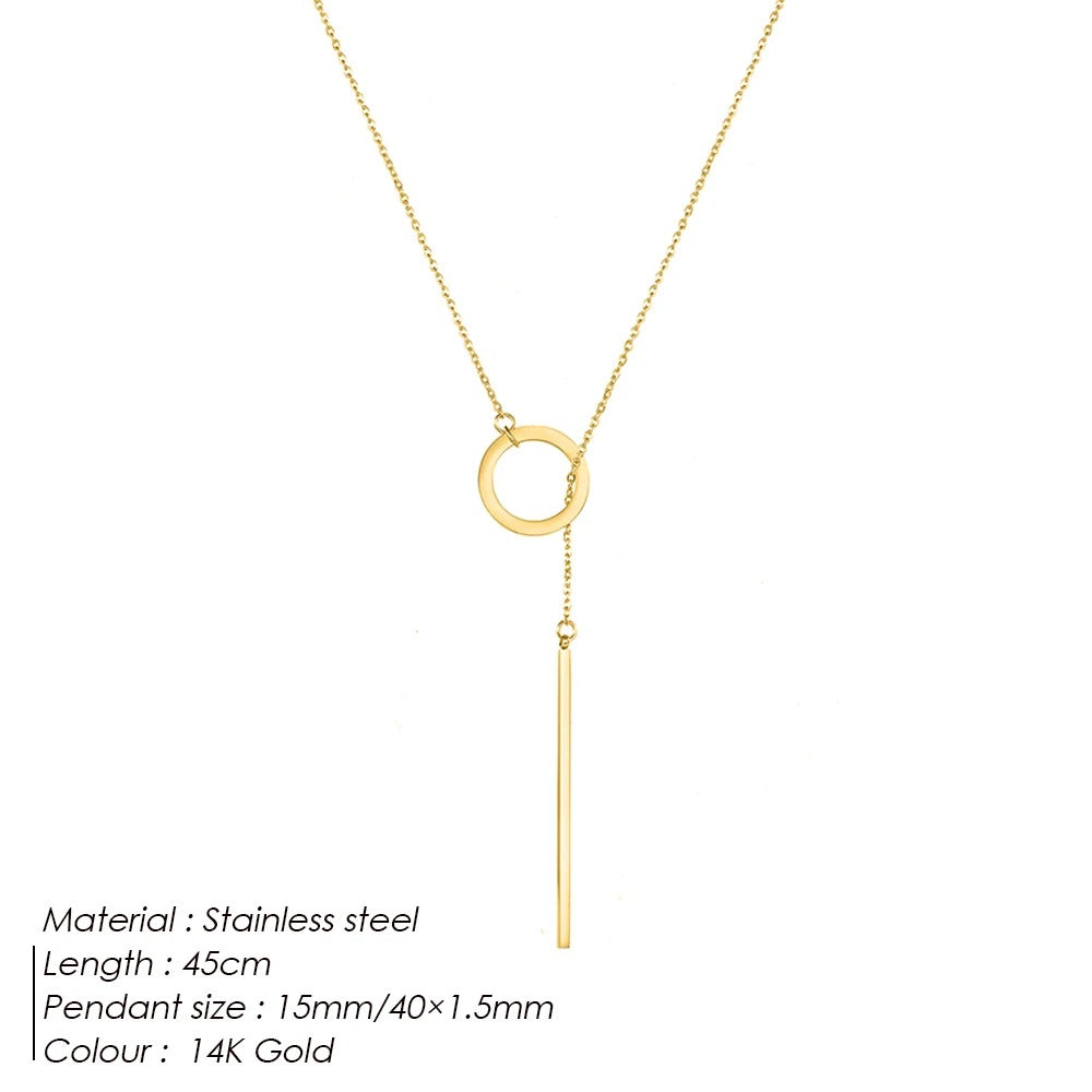 The Infra Lariat Necklace
